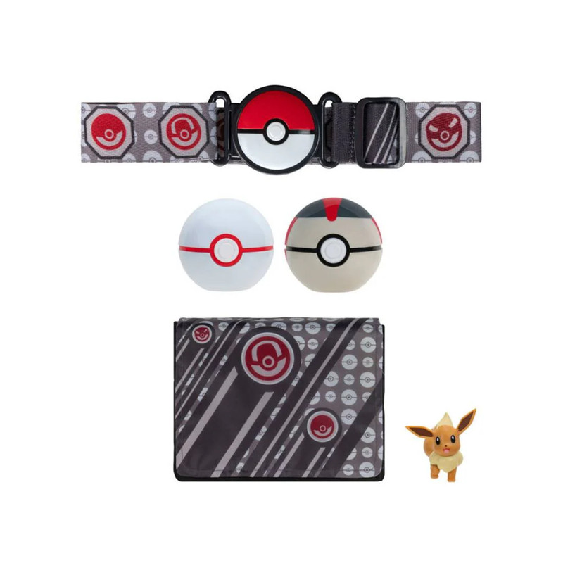 Pokemon Clip 'N' Go Pokemon Ball With Belt - Eevee - لعبة